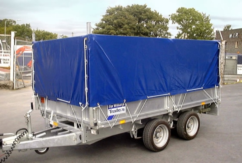 Fitted Ifor Williams trailer cover